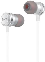 Headsets Hoco M16 LING Sound Metal SILVER