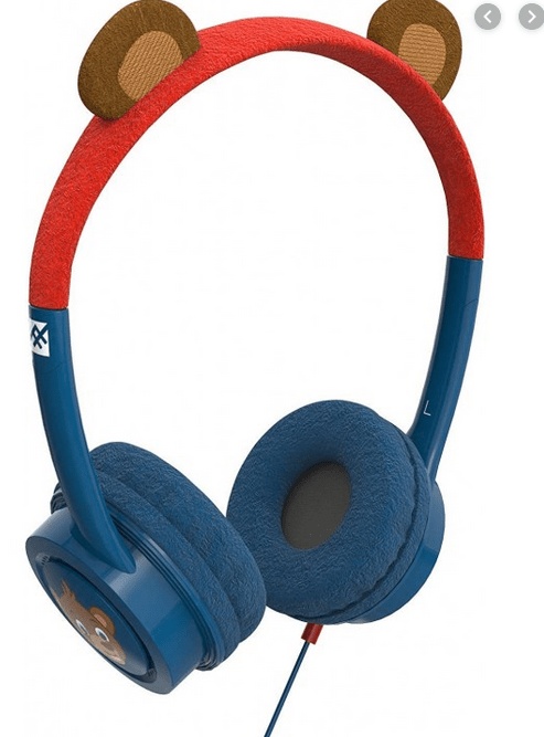 iFrogz by ZAGG Little Rockerz Costume Headphones Bear Ears : Kid-Friendly Volume Limiting Headphones
