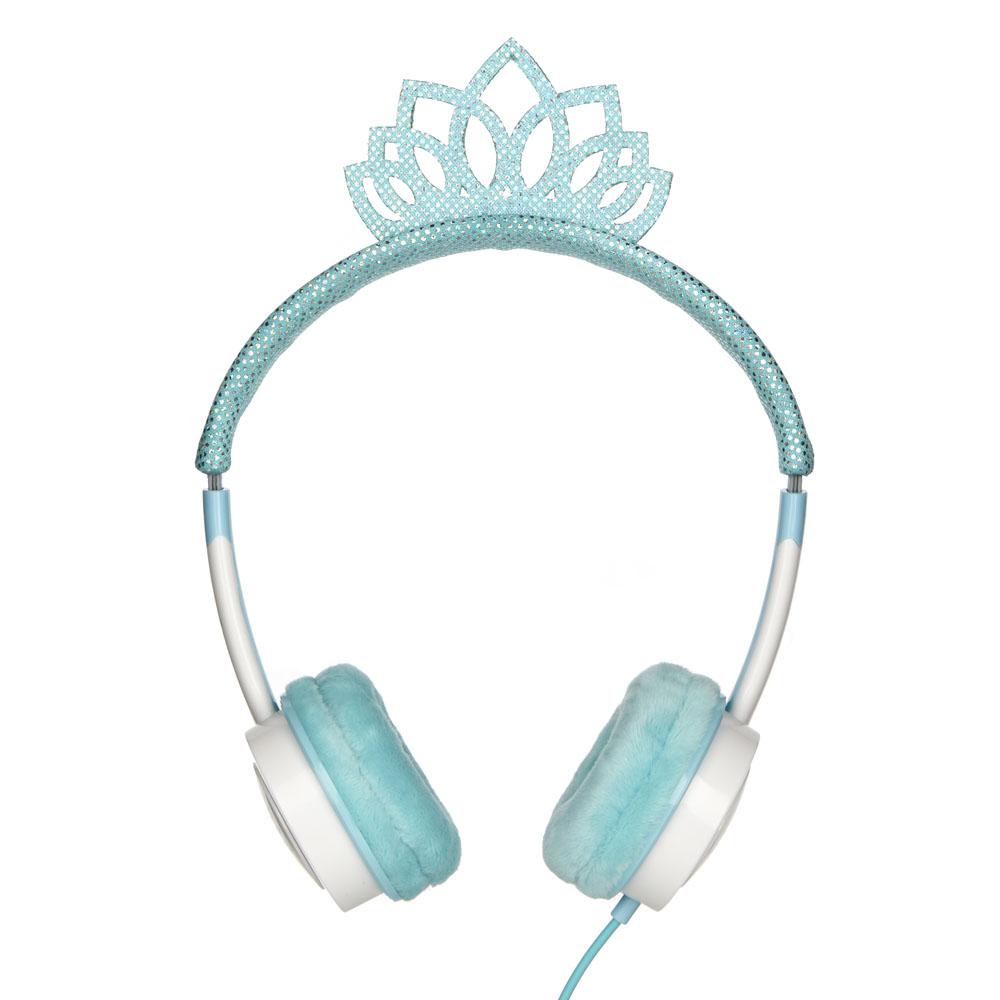 iFrogz by ZAGG Little Rockerz Costume Headphones Ice Princess Tiara: Kid-Friendly Volume Limiting Headphones