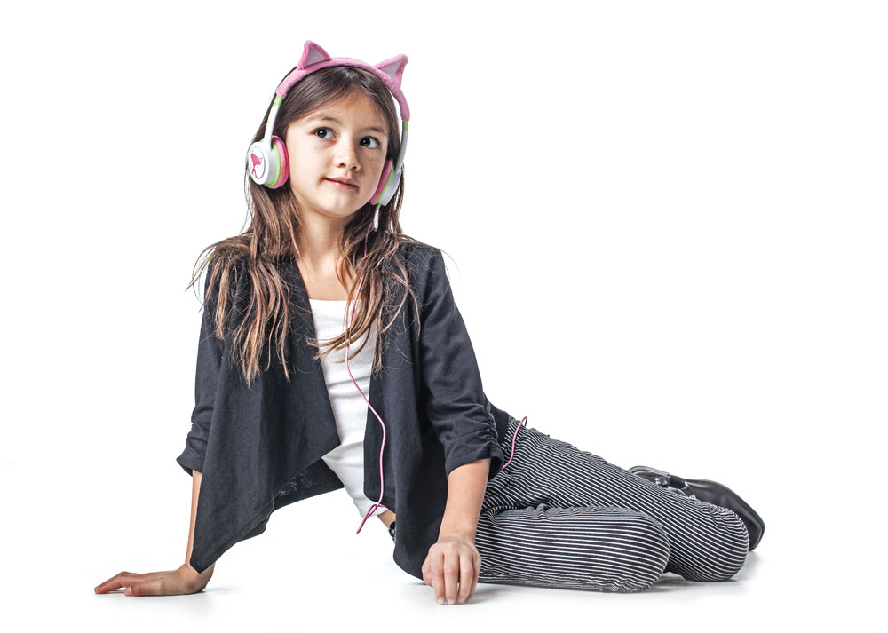 Ακουστικά για παιδιά iFrogz by ZAGG Little Rockerz Costume Headphones Kitten Με προστασία έντασης