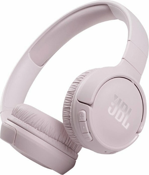 JBL Tune 510BT Wireless Bluetooth On Ear Headphones with 40 Hours of Operation and Quick Charge Pink