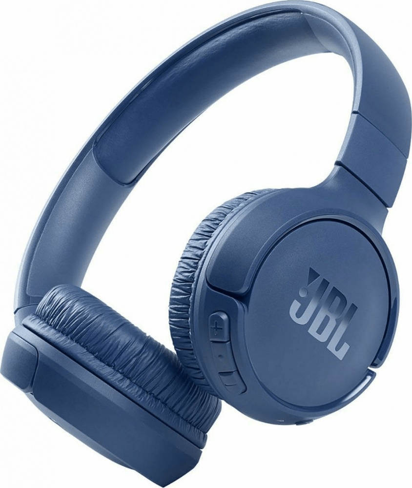 JBL Tune 510BT Wireless Bluetooth On Ear Headphones with 40 Hours of Operation and Quick Charge Blue
