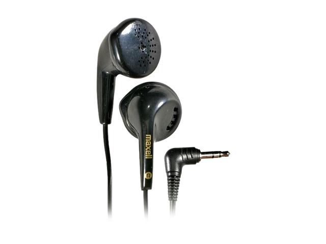 Maxell 3.5mm L-Plug Connector Earbuds EB95 (190560) (Black)