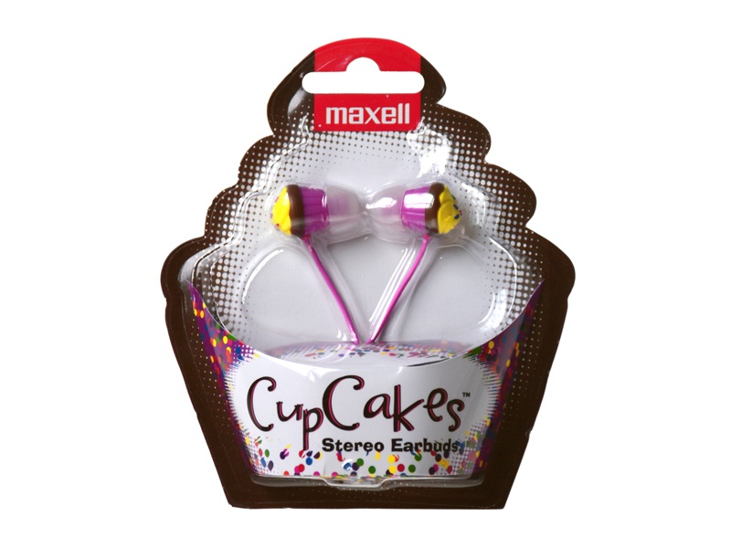 Maxell Cupcakes Pink Earphones (303594)