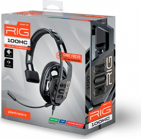 Plantronics RIG 100HC Headset in Black (RIG100HC)