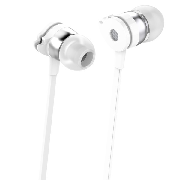 Techly SB-HP A1WHTY - In-Ear Headphones with Microphone