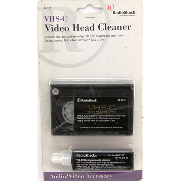 TNB VHS-C Cleaning Cassette (NVC20) (Visual Media Cleaner) (Phillips)