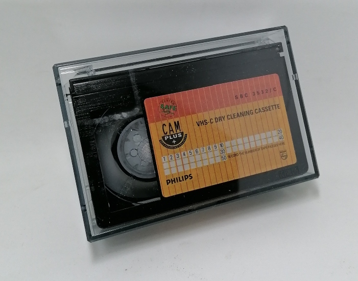 Philips VHS-C Dry Cleaning Cassette (Phillips)