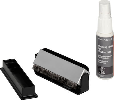 VIVANCO Vinyl Record Cleaning Kit