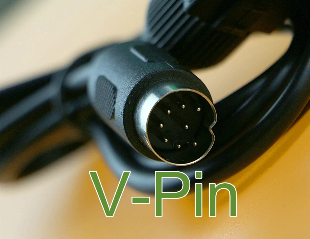 RGB AV Scart Cable V pin (8 Pin) 1.8M Replacement Cable For Sega Megadrive / Genesis, Master System