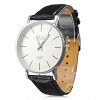 Unisex Quartz Analog Wrist Watch with Leather Band Black OEM UQAWWLBB Unisex Quartz Analog Wrist Watch with Leather Band Black OEM UQAWWLBB