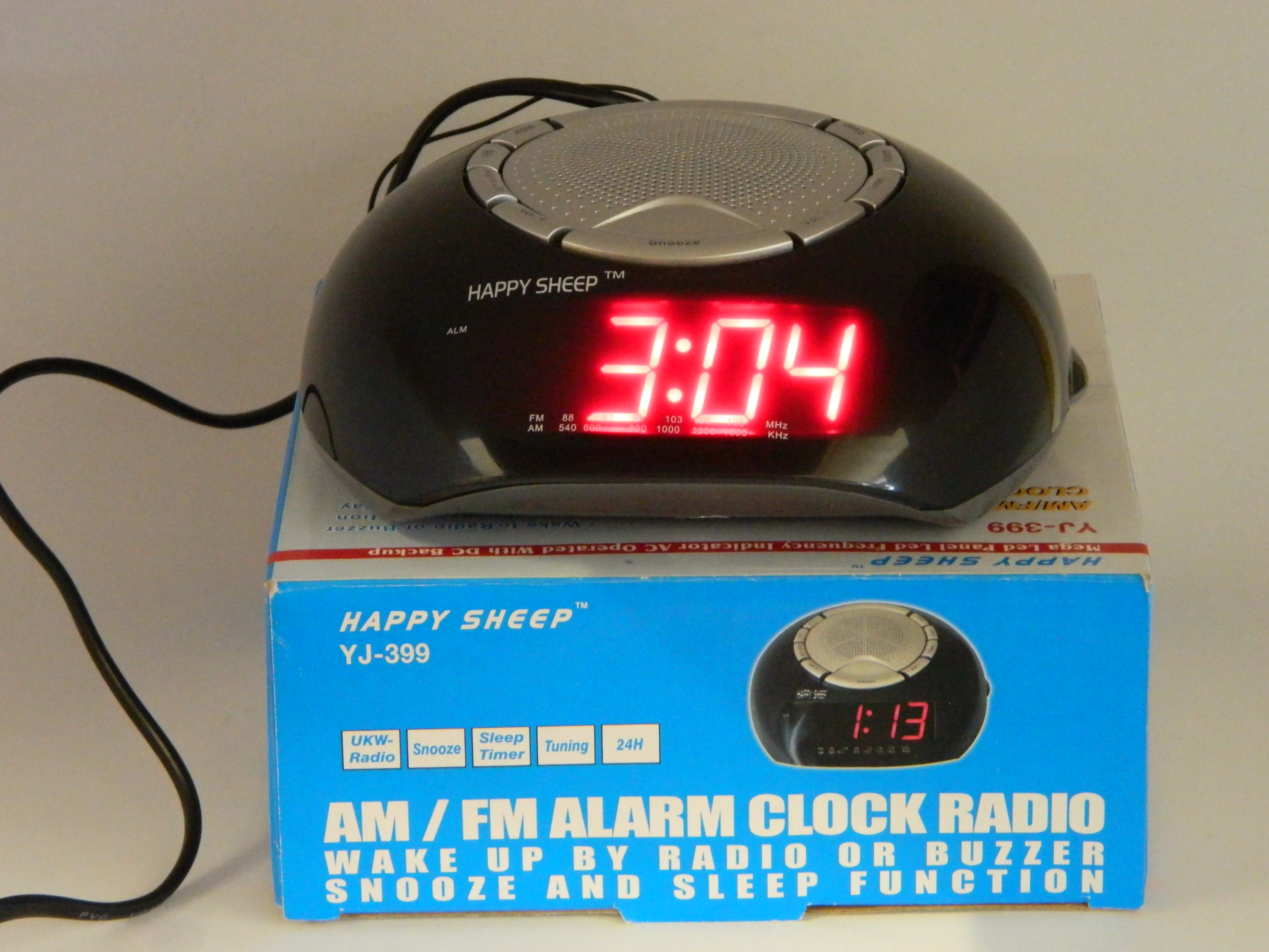HAPPY SHEEP AM/FM ΡΑΔΙΌΦΩΝΟ ΞΥΠΝΗΤΉΡΙ ΡΟΛΌΙ YJ-399 (OEM)