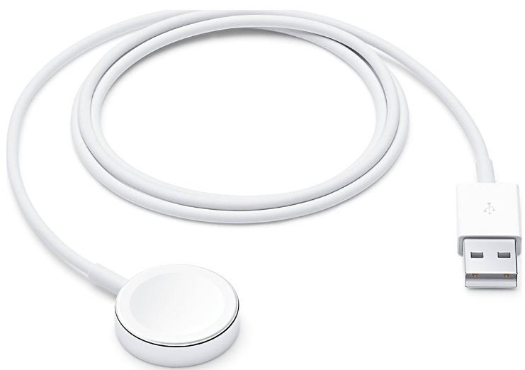 Apple Watch Magnetic Charging Cable with USB-A (1m) (White) (OEM)