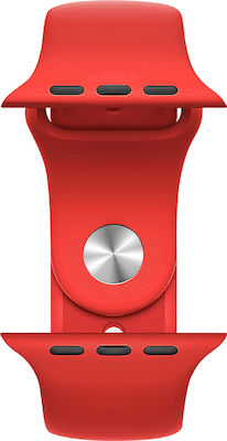 ROCKROSE band σιλικόνης Rough Jade για Apple Watch 42/44mm, red | RRBAWRJMR