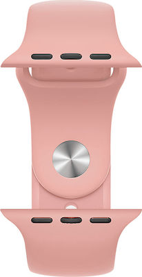 ROCKROSE band σιλικόνης Rough Jade για Apple Watch 42/44mm, ροζ | RRBAWRJP