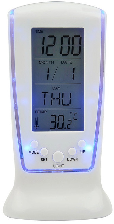 Square Clock-510-Blue Led Digital Clock (ΟΕΜ)